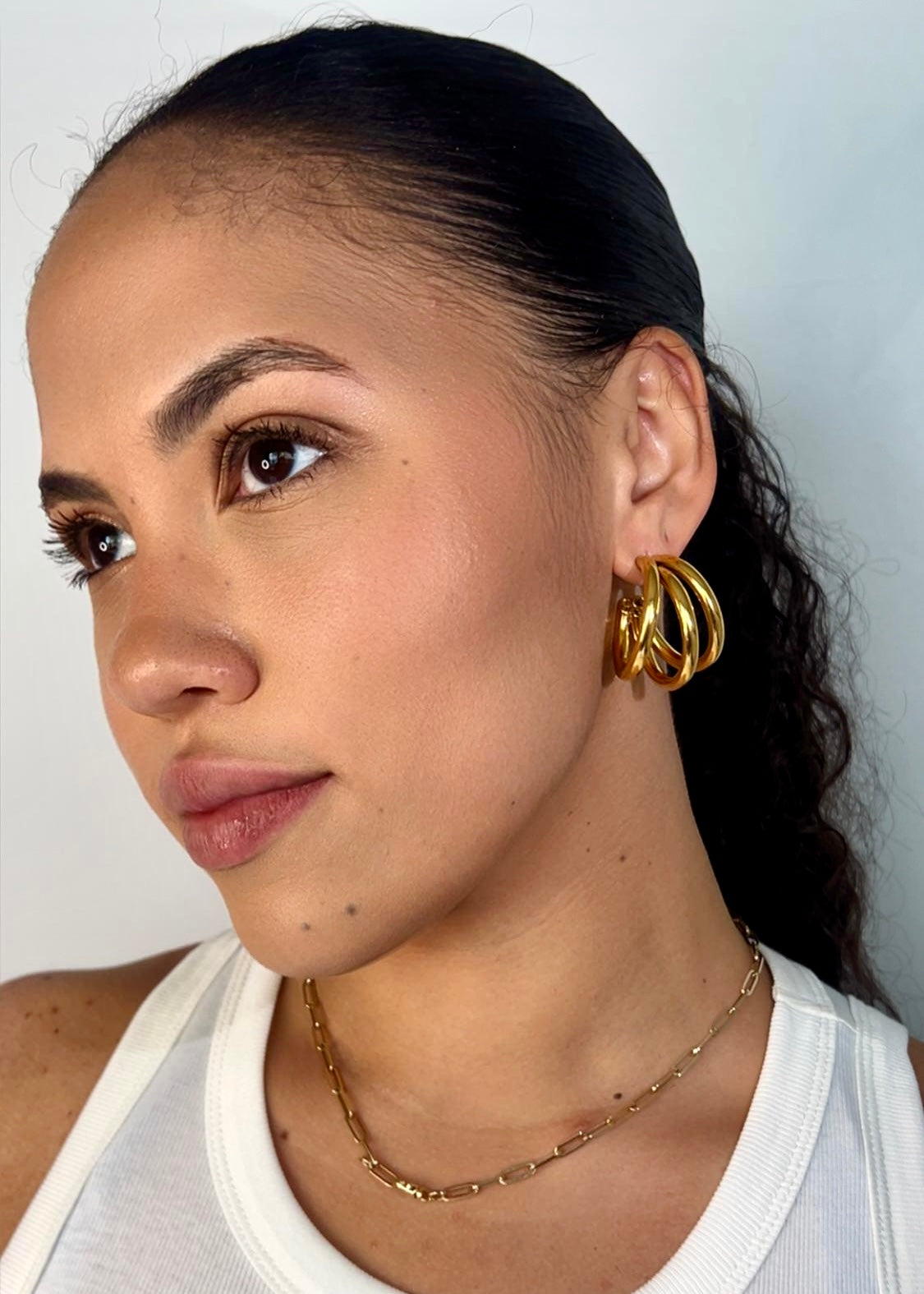 DIDNMS GOLD EARRINGS