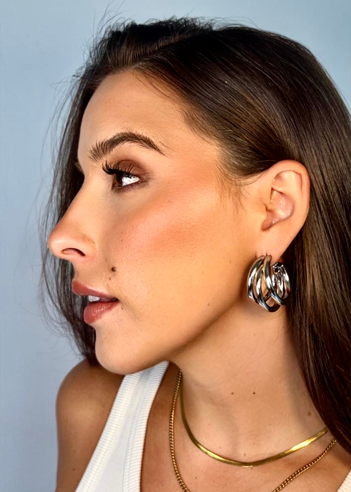 DIDNMS SILVER EARRINGS