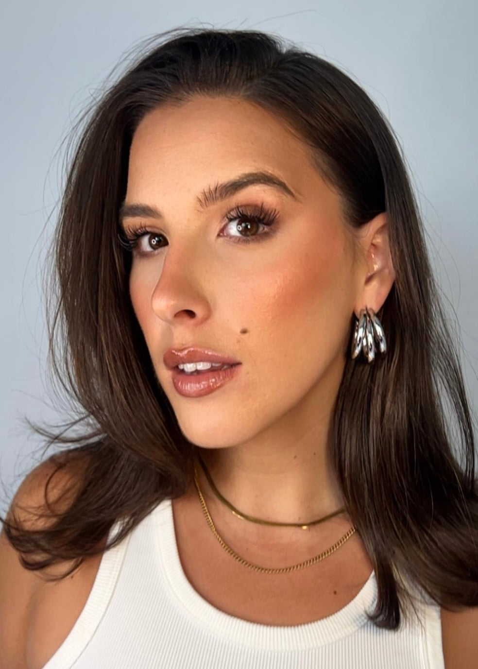 DIDNMS SILVER EARRINGS